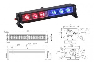 MOSS-22 Mini Deck LED Bar Spec