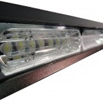 MOSS-9800-8 8-8 LED Modular Light Bar Angled Close Up